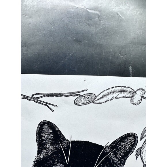 Shane Slayer Signed Tuxedo Cat 2017 8 X 11 A Dapper Darling Black And White - Picture 2 of 6